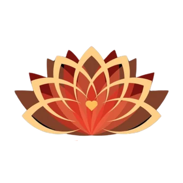 Maya Thai Cuisine original lotus logo mark