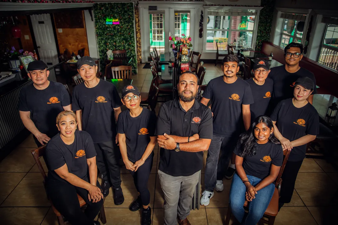 Maya Thai Cuisine team photo